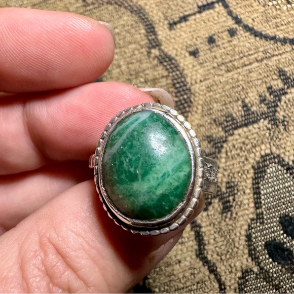 Silver and gemstone ring - Picture 3 of 12